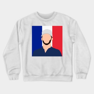 Pierre Gasly Face Art - Flag Edition Crewneck Sweatshirt